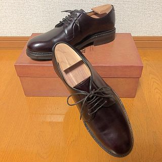 クロケットアンドジョーンズ(Crockett&Jones)のBerwick プレーントゥ レザーシューズ 4406(ドレス/ビジネス)