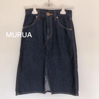 ムルーア(MURUA)の☆ちぃこ様専用☆ MURUA ムルーア デニムスリットフレアスカート(デニム/ジーンズ)