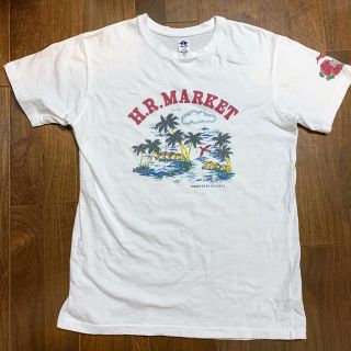 ハリウッドランチマーケット(HOLLYWOOD RANCH MARKET)のハリウッドランチマーケット ハリラン Tシャツ 3 白 ブルーブルー(Tシャツ/カットソー(半袖/袖なし))