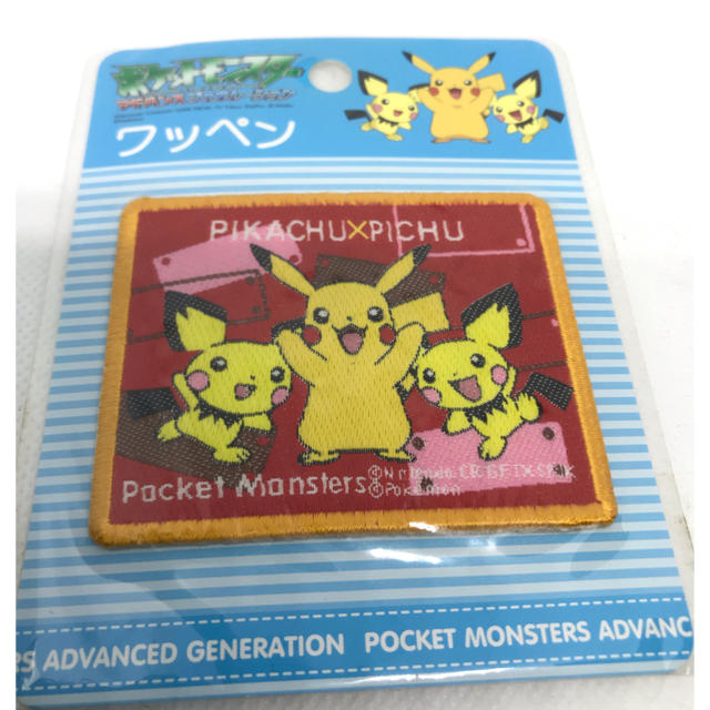 ポケモン(ポケモン)のポケットモンスター ワッペン ハンドメイドの素材/材料(各種パーツ)の商品写真