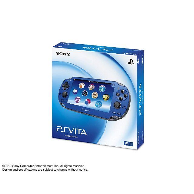 PS Vita Wi-Fiモデル サファイア・ブルー PCH-1000 - ゲームソフト