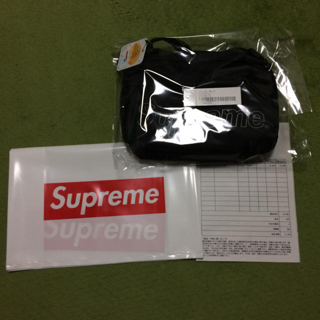 supreme sholder bag 黒 ブラック