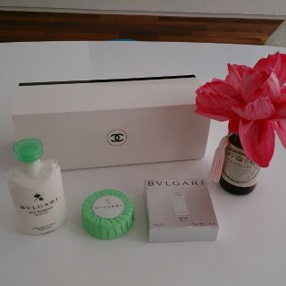 ブルガリ(BVLGARI)のBVLGARI石鹸2つ＆ボディローション(その他)