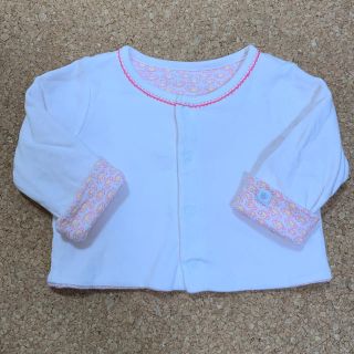 プチバトー(PETIT BATEAU)のプチバトー カーディガン 60 リバーシブル(カーディガン/ボレロ)