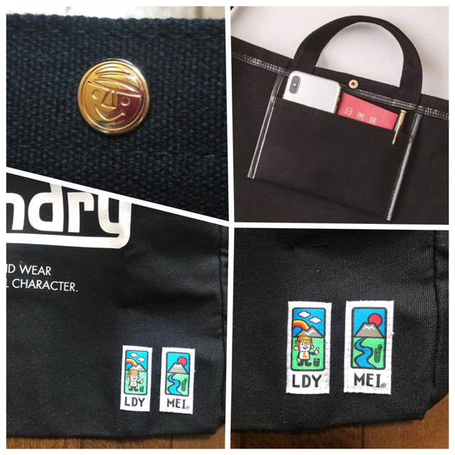 LAUNDRY(ランドリー)のLaundry®×MEI 2WAYBAG 黒 レディースのバッグ(ショルダーバッグ)の商品写真