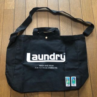 ランドリー(LAUNDRY)のLaundry®×MEI 2WAYBAG 黒(ショルダーバッグ)