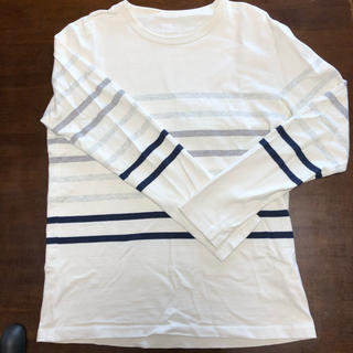 グラニフ(Design Tshirts Store graniph)のgraniph ボーダーカットソー ロンT(Tシャツ/カットソー(七分/長袖))