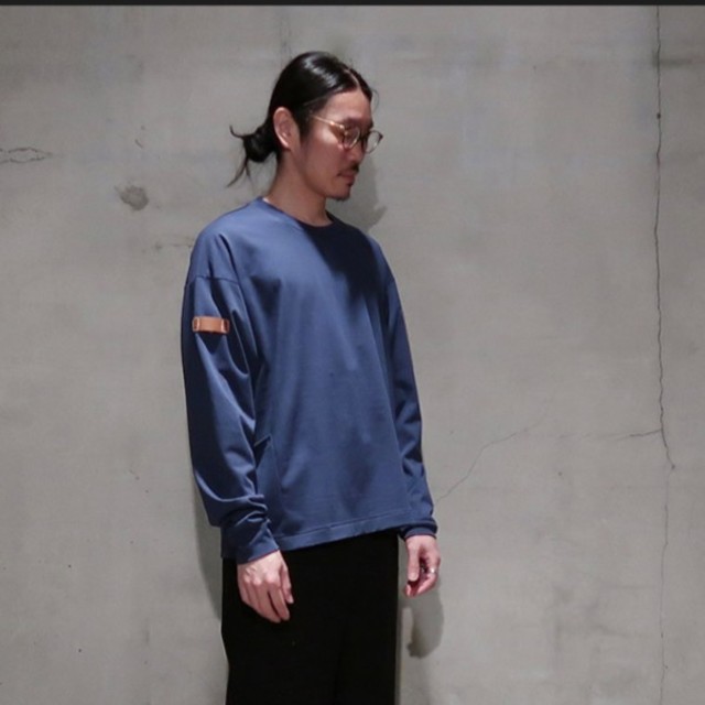 SUNSEA(サンシー)の「SUNSEA」 Fat Long T/Blue　税抜き24000yen+税 メンズのトップス(Tシャツ/カットソー(七分/長袖))の商品写真