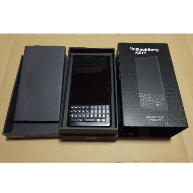 BlackBerry Key2 SIMフリー 128GBスマートフォン本体 - スマートフォン本体