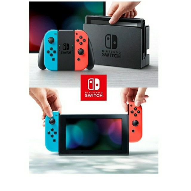 新品未開封★任天堂スイッチ本体セット
ネオンブルー＆ネオンレッドゲームソフト/ゲーム機本体