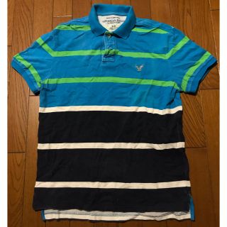 アメリカンイーグル(American Eagle)のAMERICAN EAGLE 半袖ポロシャツ size M アメリカンイーグル(ポロシャツ)