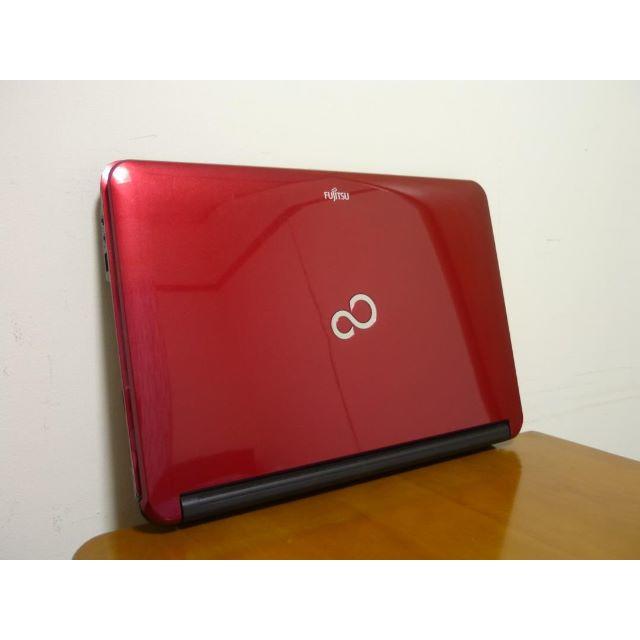 大人気の赤ルビーレッド 高性能第2世代i3搭載 HDD500G