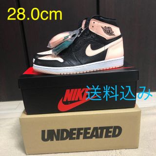 ナイキ(NIKE)の最終値下げ！NIKE JORDAN 1　BLACK/ PINK(スニーカー)