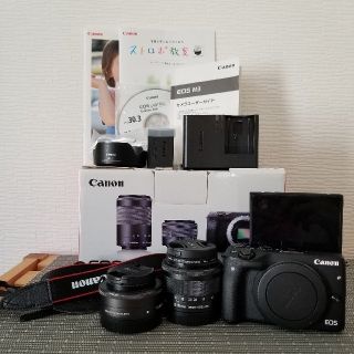 キヤノン(Canon)の小宮様専用　❁ Canon ❁ EOSM3 ミラーレス カメラ(ミラーレス一眼)