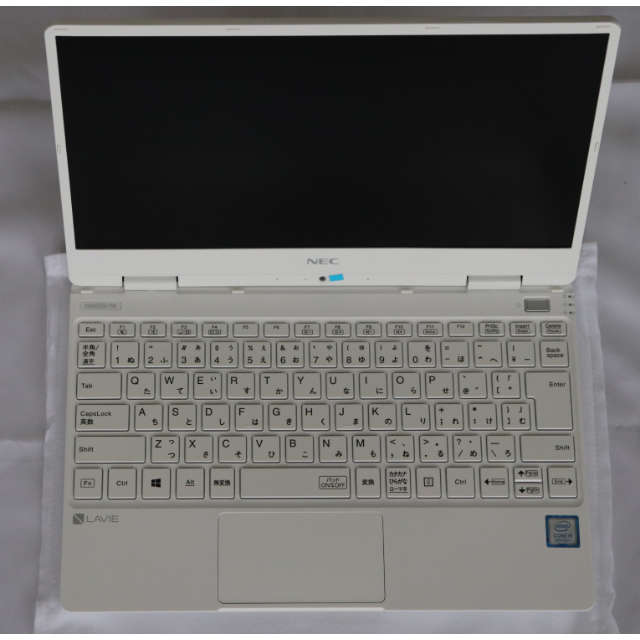 NEC(エヌイーシー)のPC LAVIE NM550/MAW PC-NM550MAW [パールホワイト] スマホ/家電/カメラのPC/タブレット(ノートPC)の商品写真