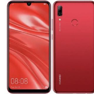 アンドロイド(ANDROID)の【新品】HUAWEI nova lite 3(レッド、ブルー）2台(スマートフォン本体)