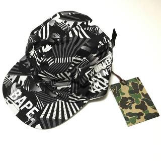 アベイシングエイプ(A BATHING APE)の廃盤レア新品未使用 BAPE キャップ A BATHING APE モザイクカモ(キャップ)