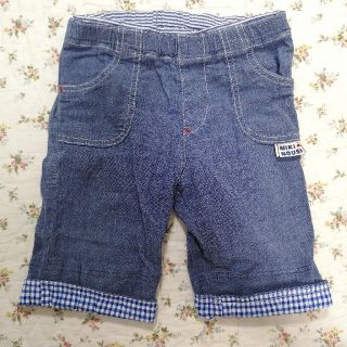 ミキハウス(mikihouse)のミキハウスのハーフパンツ100　☆デニムパンツショートパンツ(パンツ/スパッツ)