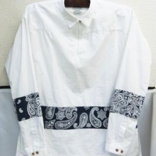 ヴィスヴィム(VISVIM)のvisvim kerchief border tunic(シャツ)