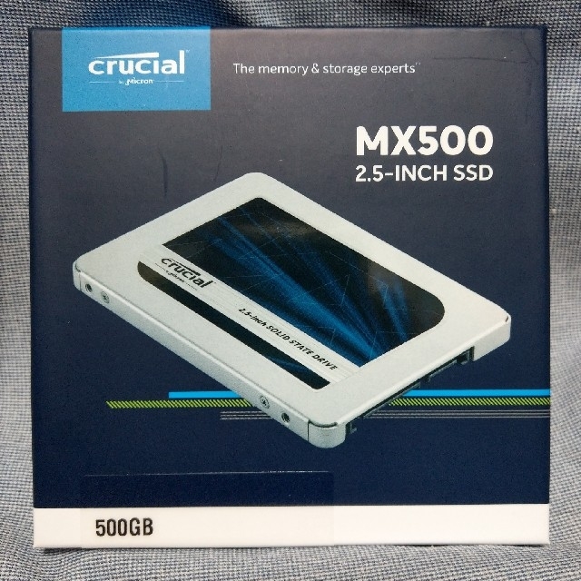フォームファクター国内正規品 新品未開封 Crucial 500GB SSD MX500