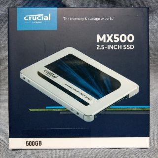 国内正規品 新品未開封 Crucial 500GB SSD MX500(PCパーツ)