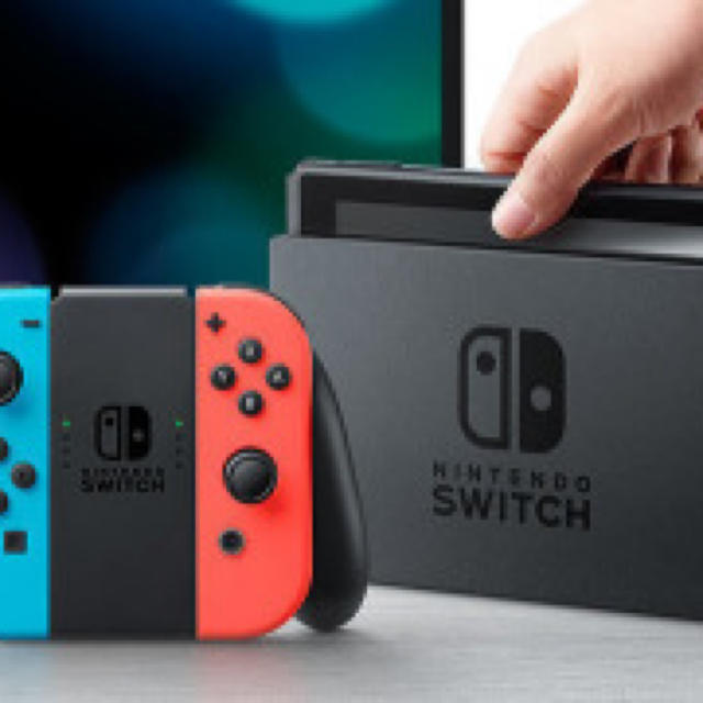 Nintendo Switch - 新品未使用 ニンテンドースイッチ 本体一式 ネオンブルー/レッド 2個 追加可能の通販 by