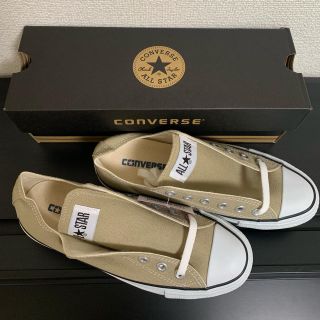 コンバース(CONVERSE)のコンバース スニーカー ベージュ 23センチ(スニーカー)