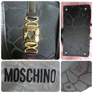 モスキーノ(MOSCHINO)の難有り★☆モスキーノ☆★MOSCHINO☆★ハンドバッグ★👜黒(ハンドバッグ)