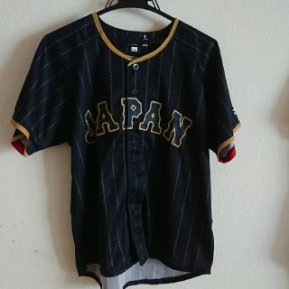 ミズノ(MIZUNO)の専用★侍ジャパン    大谷翔平 ユニフォーム 黒 S-Mミズノ製 (ウェア)