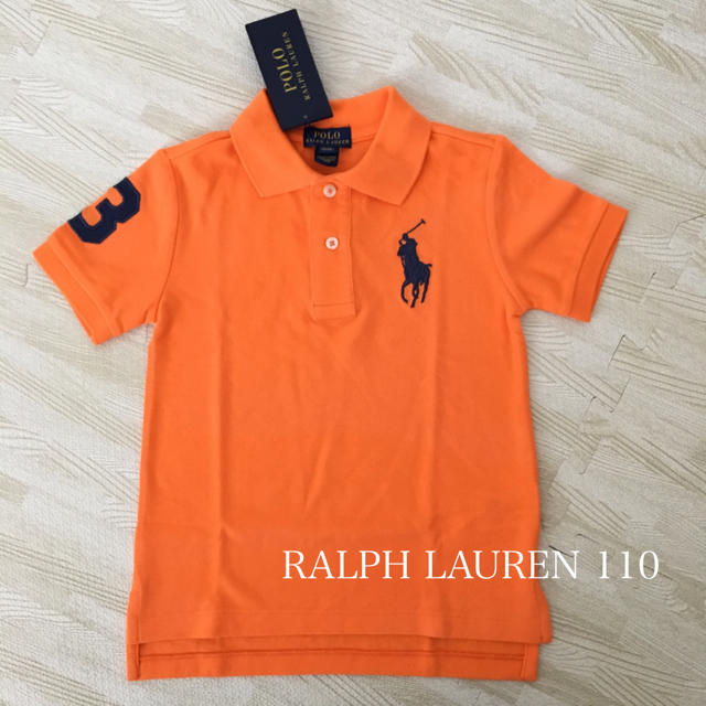 POLO RALPH LAUREN(ポロラルフローレン)の☆新品☆ラルフローレン ポロシャツ キッズ 4T 110 キッズ/ベビー/マタニティのキッズ服男の子用(90cm~)(Tシャツ/カットソー)の商品写真