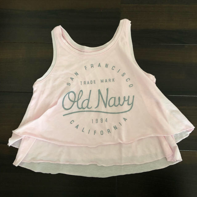 Old Navy(オールドネイビー)のオールドネイビータンク♡2枚セット♡ キッズ/ベビー/マタニティのキッズ服女の子用(90cm~)(Tシャツ/カットソー)の商品写真