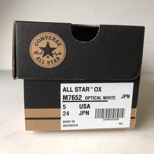 CONVERSE(コンバース)の新品 コンバース オールスター OX オプティカルホワイト 24.0cm レディースの靴/シューズ(スニーカー)の商品写真