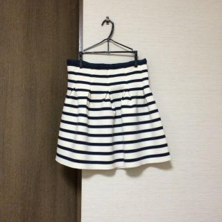 ギャップ(GAP)のボーダースカート(ミニスカート)