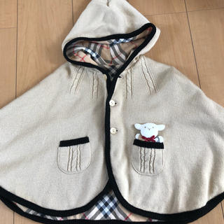 バーバリー(BURBERRY)のBurberry ケープ ポンチョ(ジャケット/コート)