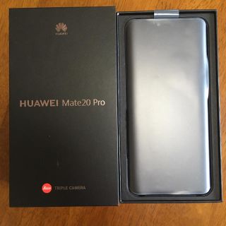 アンドロイド(ANDROID)のaito2010様専用　HUAWEI Mate20 Pro ミッドナイトブルー(スマートフォン本体)