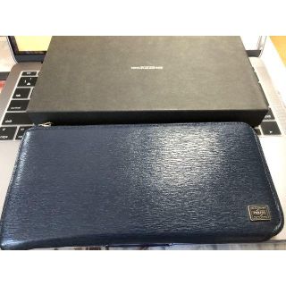 ヨシダカバン(吉田カバン)のPORTER CURRENT WALLET 長財布　ネイビー      (長財布)