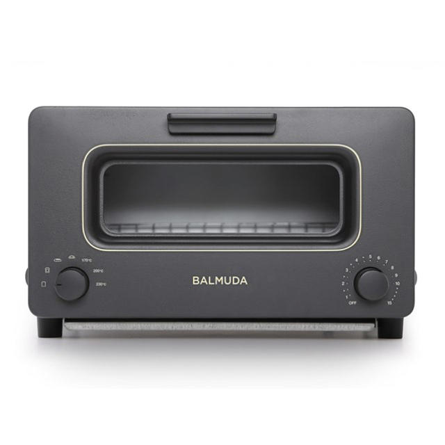豪奢な BALMUDAバルミューダ スチームトースター ブラック 調理機器