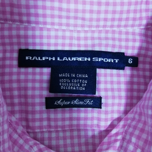 Ralph Lauren(ラルフローレン)の【美品】ポロラルフローレン　シャツ レディースのトップス(シャツ/ブラウス(半袖/袖なし))の商品写真