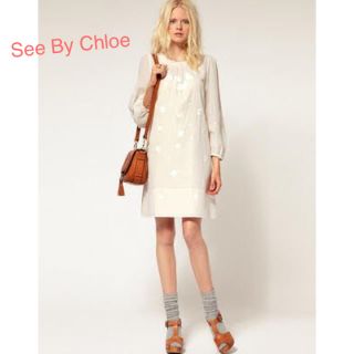 シーバイクロエ(SEE BY CHLOE)のシーバイクロエ See By Chloe SS 春夏 ワンピース(ひざ丈ワンピース)