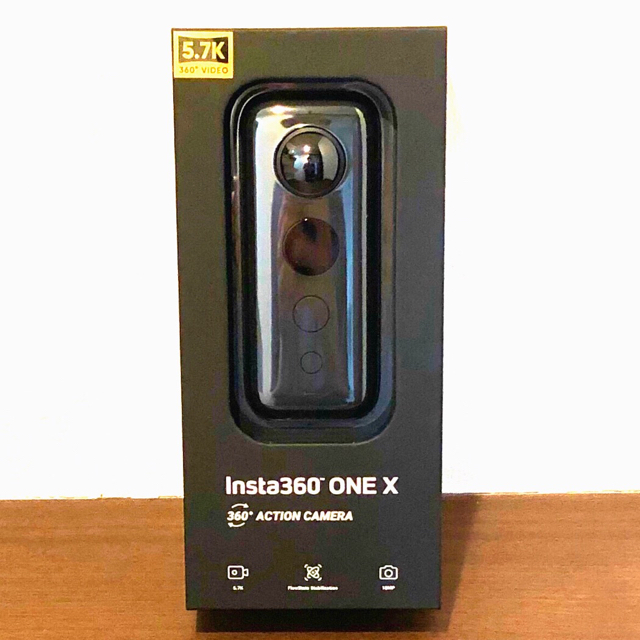 新品保証付 Insta360 one x 5.7K 超高画質動画 手ブレ補正機能