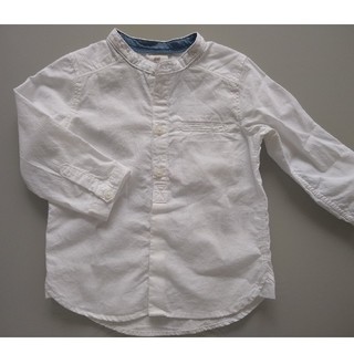 エイチアンドエム(H&M)のH&M ホワイトシャツ　80cm(シャツ/カットソー)