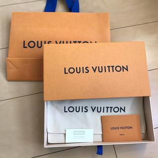 ルイヴィトン(LOUIS VUITTON)のヴィトン 長財布用空箱、布袋、紙袋(ラッピング/包装)