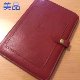 イルビゾンテ(IL BISONTE)の美品 イルビゾンテ タブレットケース iPad mini(iPadケース)