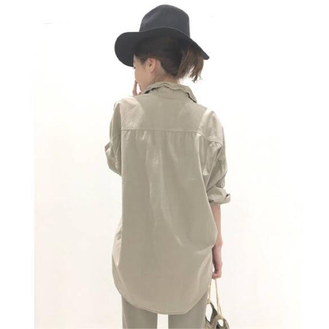 アパルトモン REMI RELIEF CHAMBRAY シャツ ベージュ