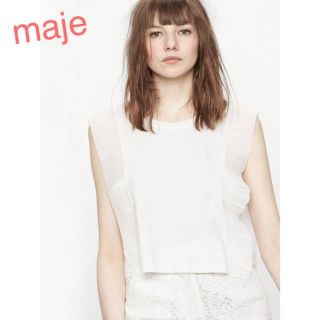 マージュ(maje)のフランス発！ マージュ maje フリル Ｔシャツ ティーシャツ(Tシャツ(半袖/袖なし))