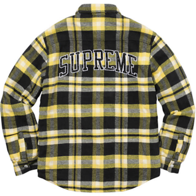 supreme quilted flannel shirt