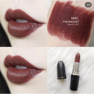 マック(MAC)のMAC店員イチオシ♡春の人気色 MAC リップ パラマウント♡新品未使用(口紅)