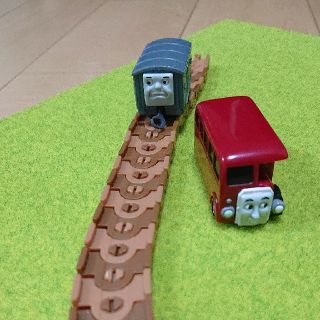 タカラトミーアーツ(T-ARTS)のカププラきかんしゃトーマス【バーティー･顔付き貨車】(キャラクターグッズ)