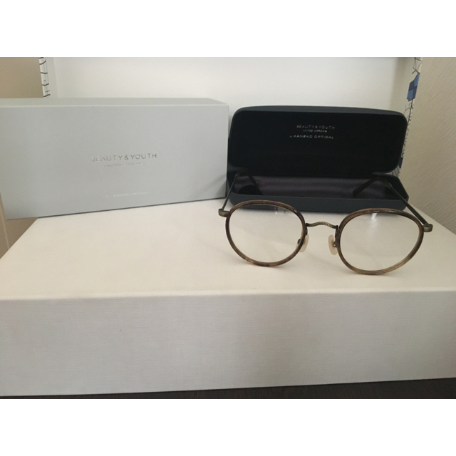 BEAUTY&YOUTH UNITED ARROWS(ビューティアンドユースユナイテッドアローズ)の【B&Y×KANEKO OPTICAL】カネコオプティカル Mike(used) メンズのファッション小物(サングラス/メガネ)の商品写真