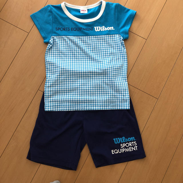 wilson(ウィルソン)のウィルソン 130 ジャージ 上下 セットアップ キッズ/ベビー/マタニティのキッズ服女の子用(90cm~)(その他)の商品写真